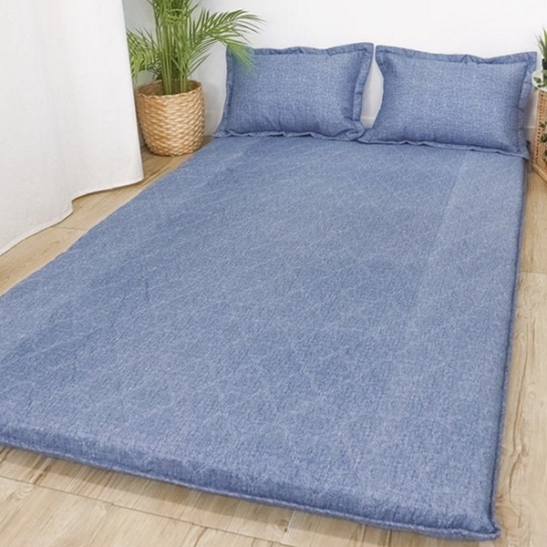 손님용 누빔 요 매트 싱글 요 매트 침대 바닥 겨울