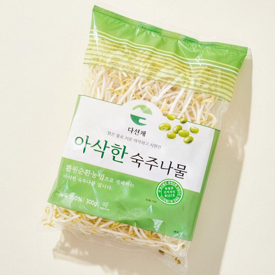 메가마트 다선채 숙주나물 300g 봉 - 상세 이미지 2