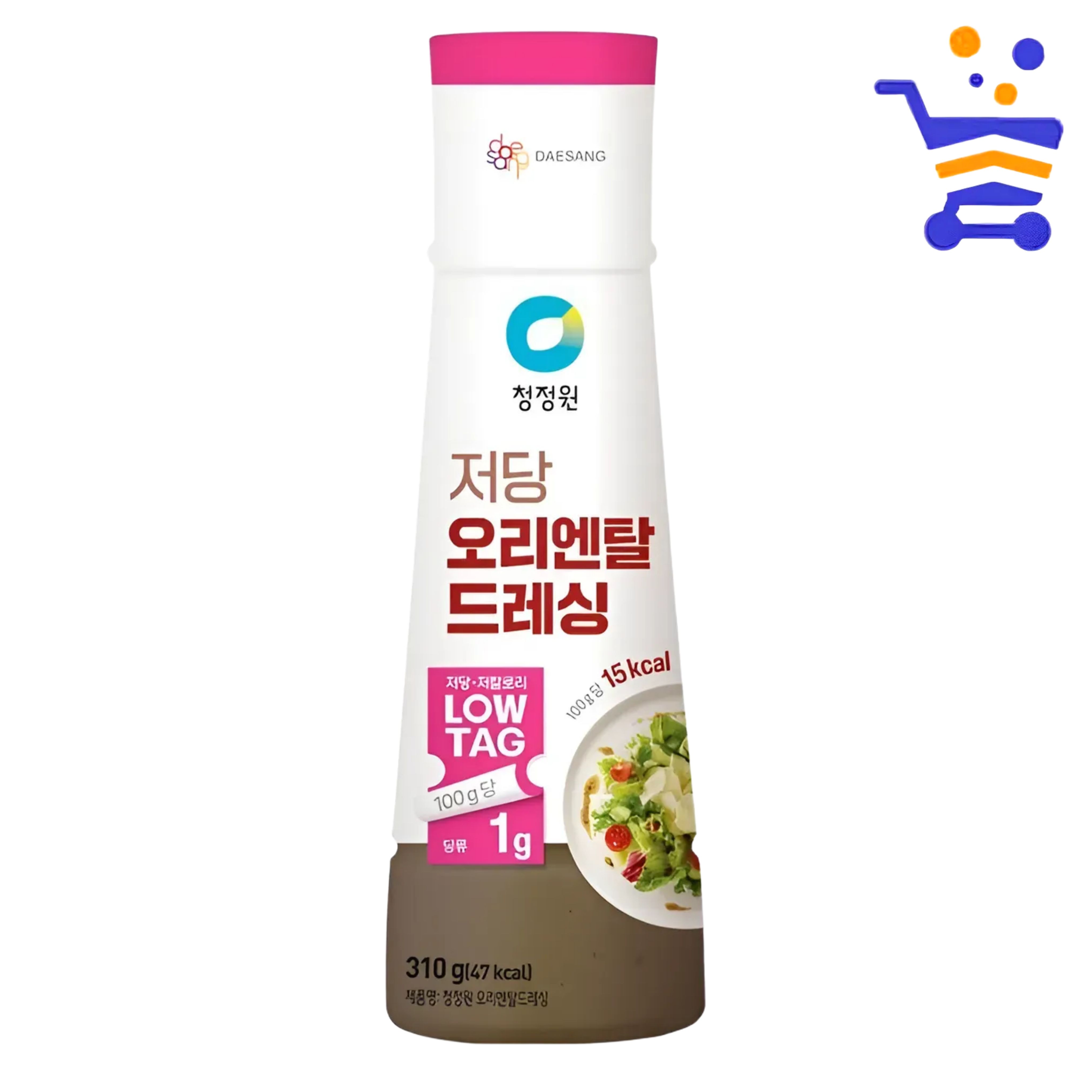 청정원 저당 오리엔탈 드레싱 310g - 상품 이미지