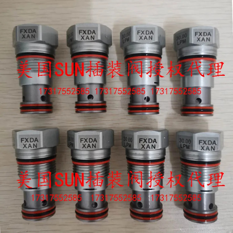 SUN 태양광 스로틀 밸브 고정 압력 보상 유량 FXDA-XAN- 30LPM 옵션
