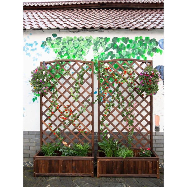 튼튼한 정원 지지대 스탠드 거치대 장미 안뜰 테라스 격자 꽃 행잉 길이 65cm 120cm 35cm 길이 65cm 120cm 35cm 대 - 상세 이미지 3