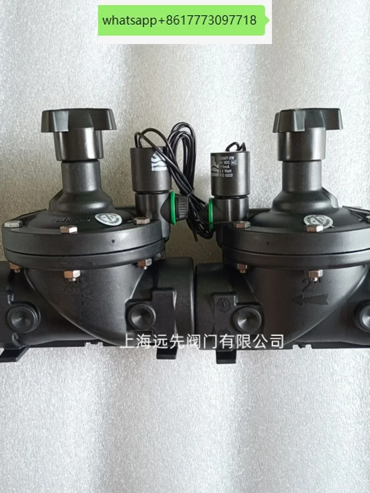 IR-21T 솔레노이드 밸브 S390T-2W 또는 S390T-2-R 전기 자기 헤드