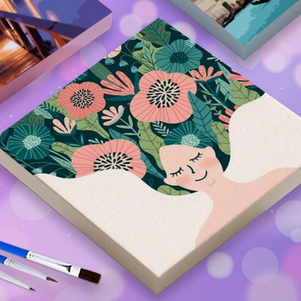 인테리어 diy 명화 그리기 홈데코 diy 유화 그리기 캔버스 그림 - 상품 이미지