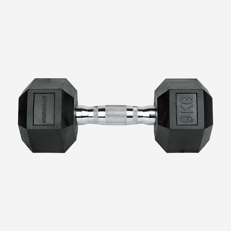 짐맨 PEV 육각 덤벨 냄새없는 아령 9kg, 2개 - 상세 이미지 5