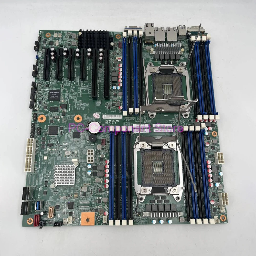 서버 마더보드 C612 00HV330 00HV211 00HV328 512GB 지원 E5-2600 V3 For Lenovo호환 RD450X X99