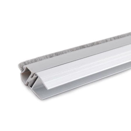 ok철물 마린바니 문풍지 모헤어손보호대중앙 회색2M 손가락끼임방지 도어보호대 손끼임방지