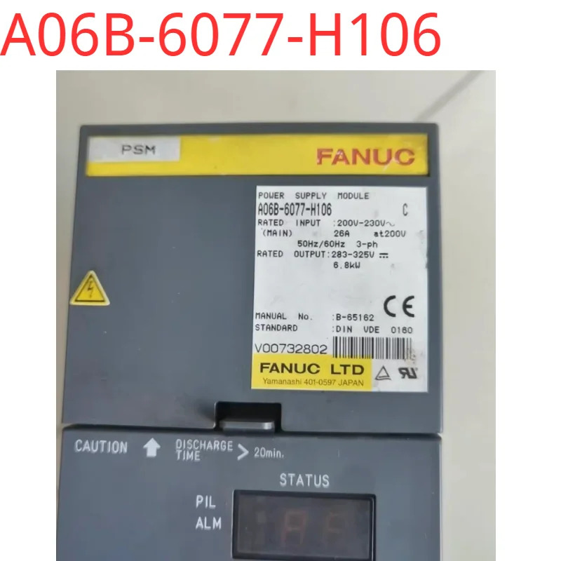 A06B-6077-H106 리퍼 완료 OK 서보 드라이브 상태