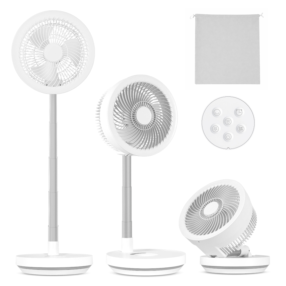 카프 무선선풍기 접이식 BLDC 회전형 스탠드 폴딩팬 가정용 리모컨 파우치 26CM 제품 이미지