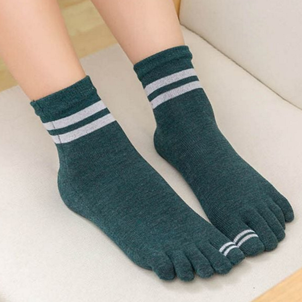 패션 여성 두줄 양말 캐주얼 두줄 양말 사계절 데일리 - 상품 이미지