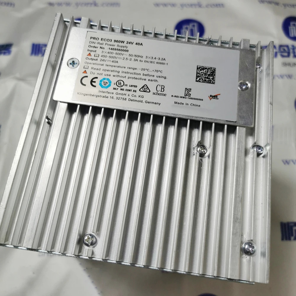 1469560000 PRO ECO 스위칭 전원공급장치 모듈 Weidmuller 가이드 레일 설치960W 24V 40A