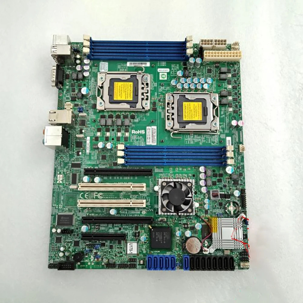 Supermicro X8DAL-3 워크스테이션 마더보드 DDR3 SATA2 PCI-E 2.0 Xeon 프로세서 5600/5500 시리즈용