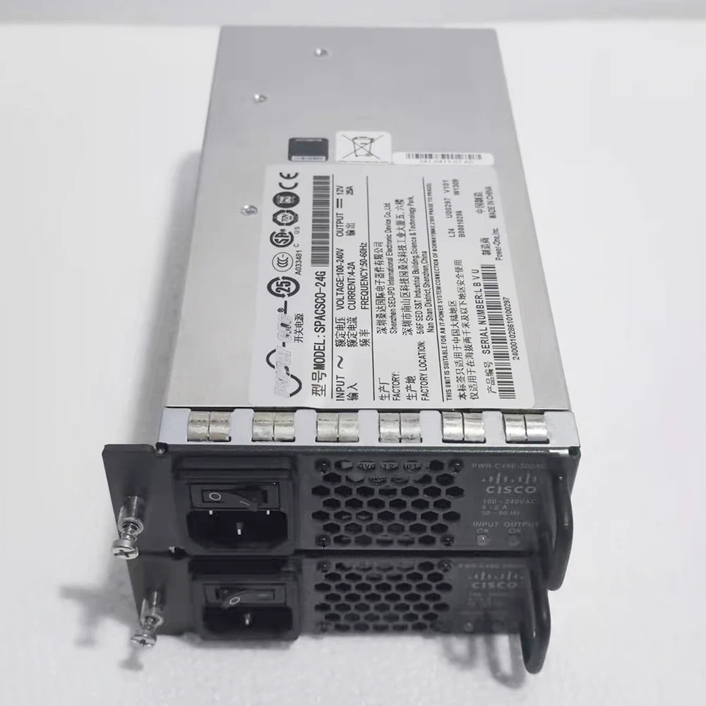 Cisco C4948EPWR-C49E-300AC-R 스위치 전원공급장치 1개