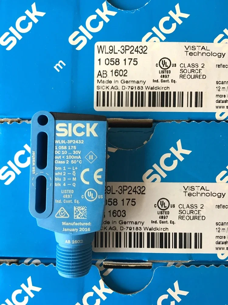 오리지널 SICK WL9L-3P2432 레이저 센서