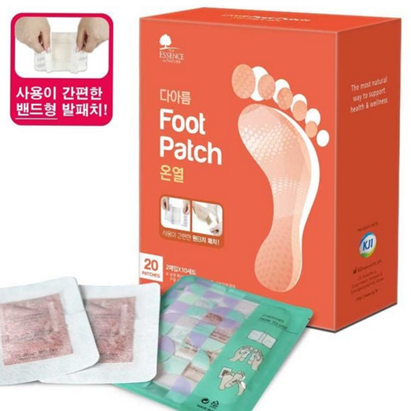 온열 발 지압 패치 밴드형 붙이는 발 패치 발바닥 수면 - 상품 이미지