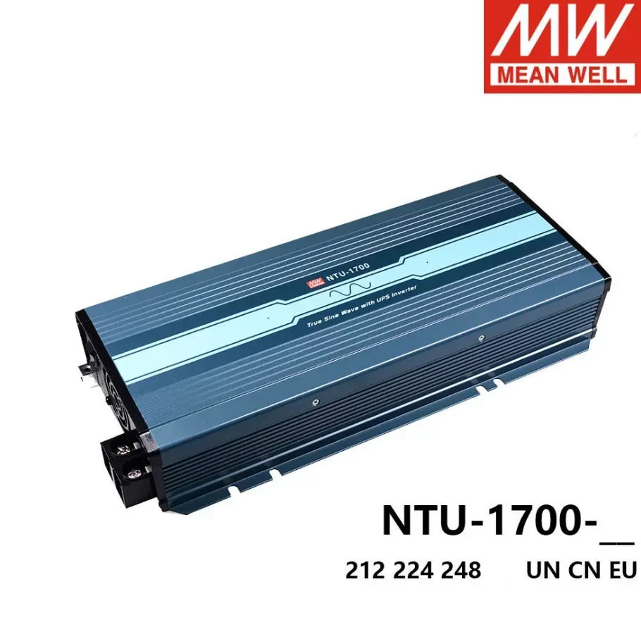 MEAN WELL 전원공급장치 NTU-1700 W 정현파 UPS 인버터 CN/UN/EU 212/224/248 220V