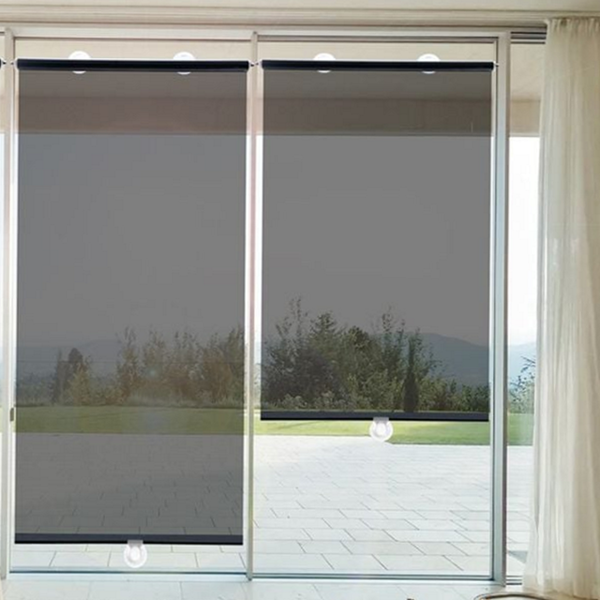 무타공 창문 롤 스크린 흡착식 사무실 롤 스크린 암막 자외선