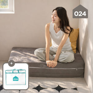 024홈 미니멀 단단한 손잡이 3단 접이식 토퍼 매트리스 8cm 멀티싱글 솔직 후기 | 실제 배치 사진 포함 - 상품 이미지 1