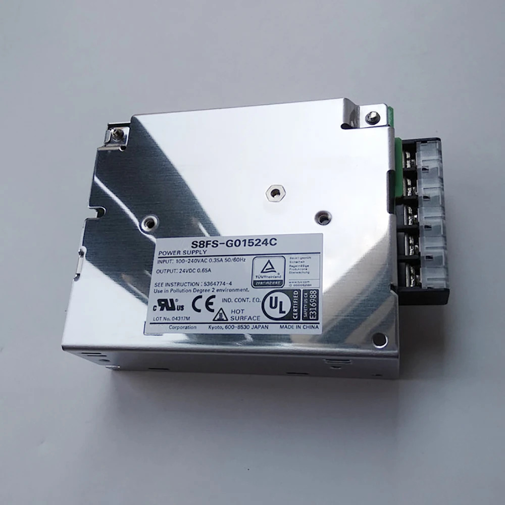 S8FS-G01524C AC DC 컨버터 스위칭 전원공급장치 24V 15W