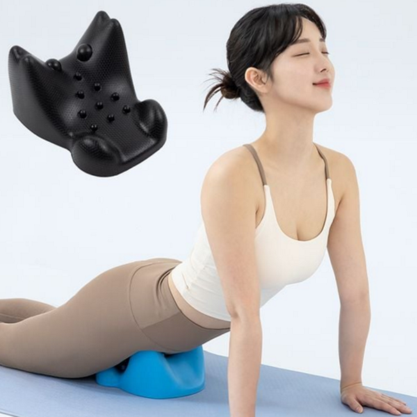 수동 허리 마사지기 심부 셀프 마사지기 엉덩이 이완 기구 - 상품 이미지