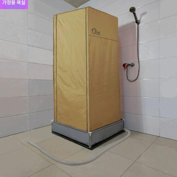 프리미엄 가림막 파티션 방수 배수 펌프 휴대용 샤워 부스 물막이 칸막이 배수 펌프 - 상세 이미지 2