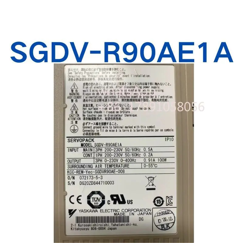 리퍼 SGDV-R90AE1A 100W 서보 드라이브는 되었습니다.