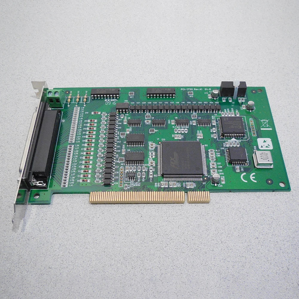 어드밴텍카운터 카드 32방향 절연 디지털 입력/출력 IO 데이터 캡처 PCI-1750 Rev.A1