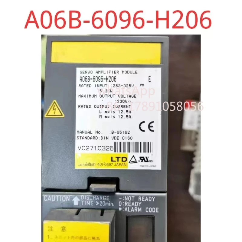 리퍼 A06B-6096-H206 서보 증폭기 모듈 완료