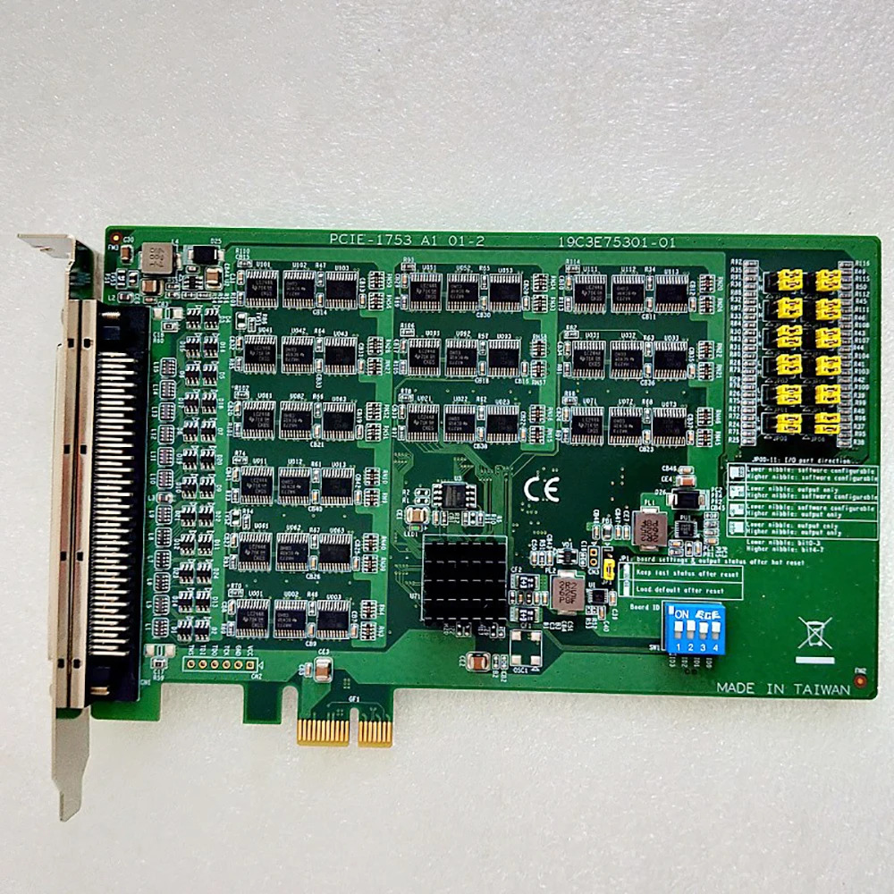 어드밴텍96채널 데이터 캡처 카드 디지털 수량 I/0 PCIE-1753 A1 01-2