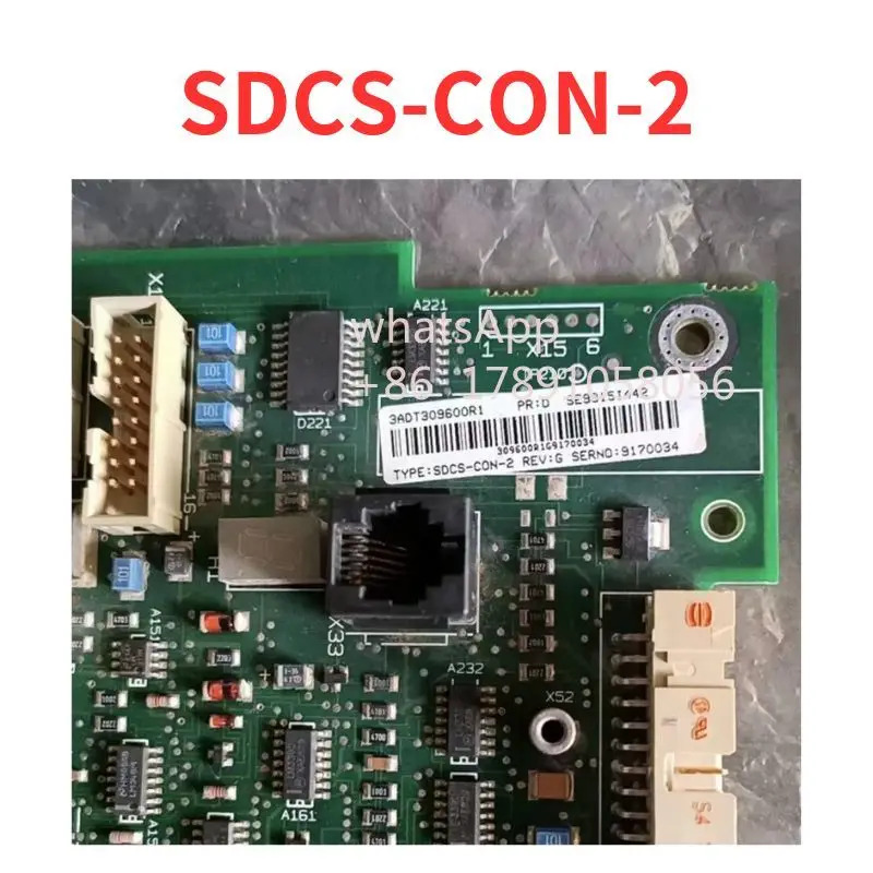 SDCS-CON-2 DC 속도 제어 마더보드 리퍼 완료