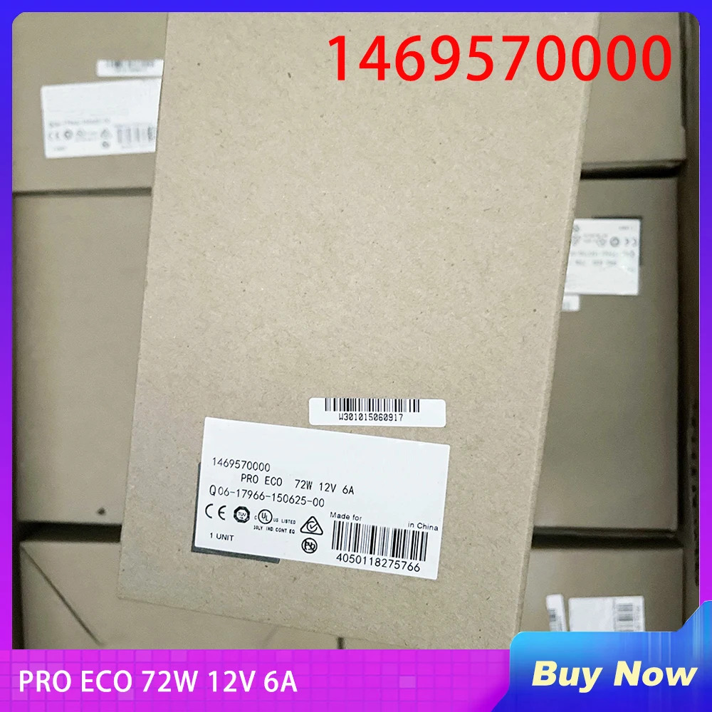 1469570000  Weidmuller 스위치 전원공급장치 PRO ECO 72W 12V 6A용
