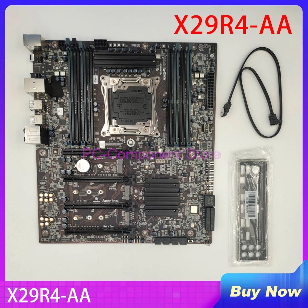 Acer X299 LGA2066 128G M.2x2 SATA3x6 지원 I9 7900X X29R4-AA마더보드