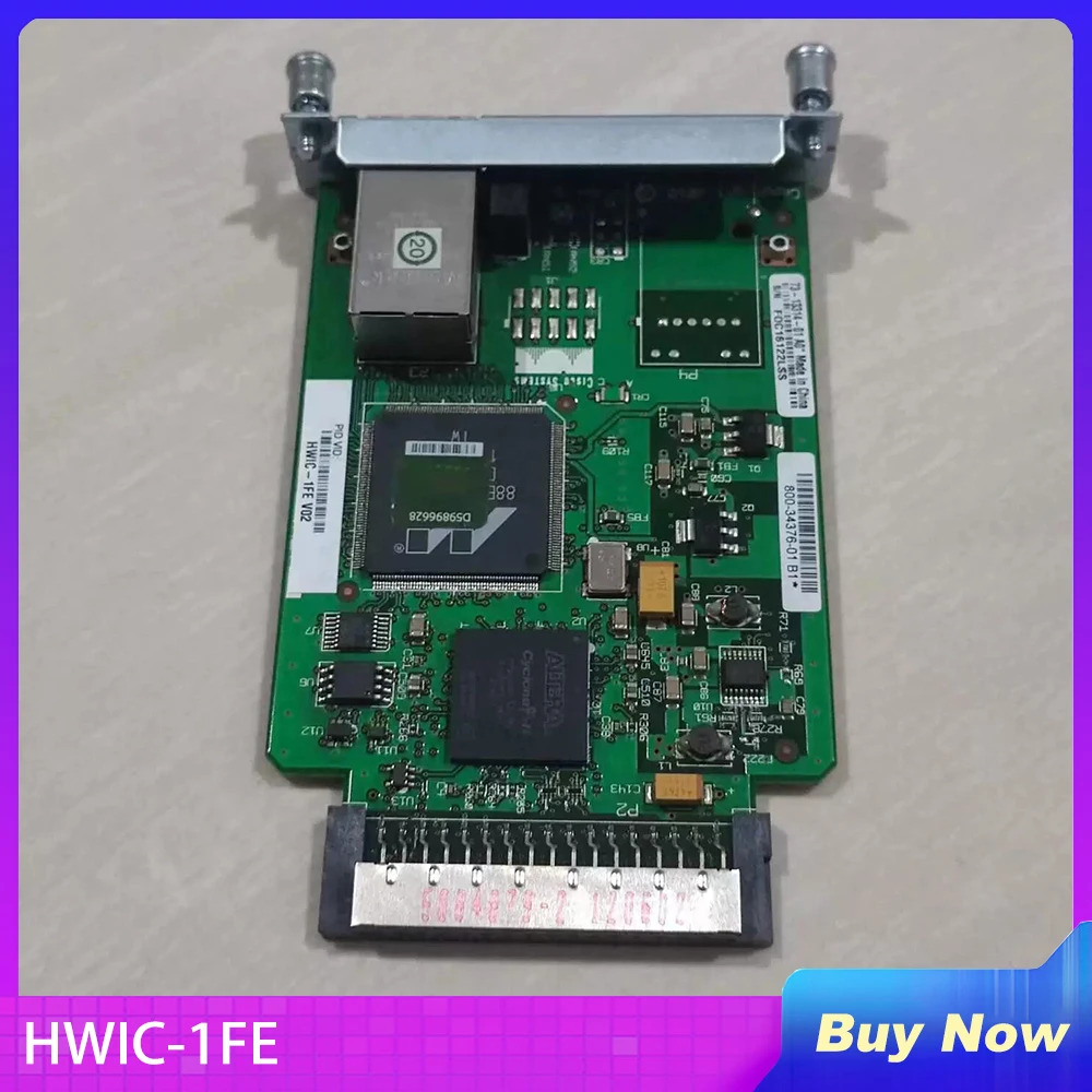 Cisco HWIC-1FE2811 3825 39251포트 100 기가비트 이더넷 모듈