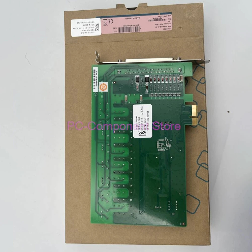 어드밴텍 8채널 PCI Express 릴레이 출력 절연 입력 카드PCIE-1760-B PCIE-1760 REV.B1