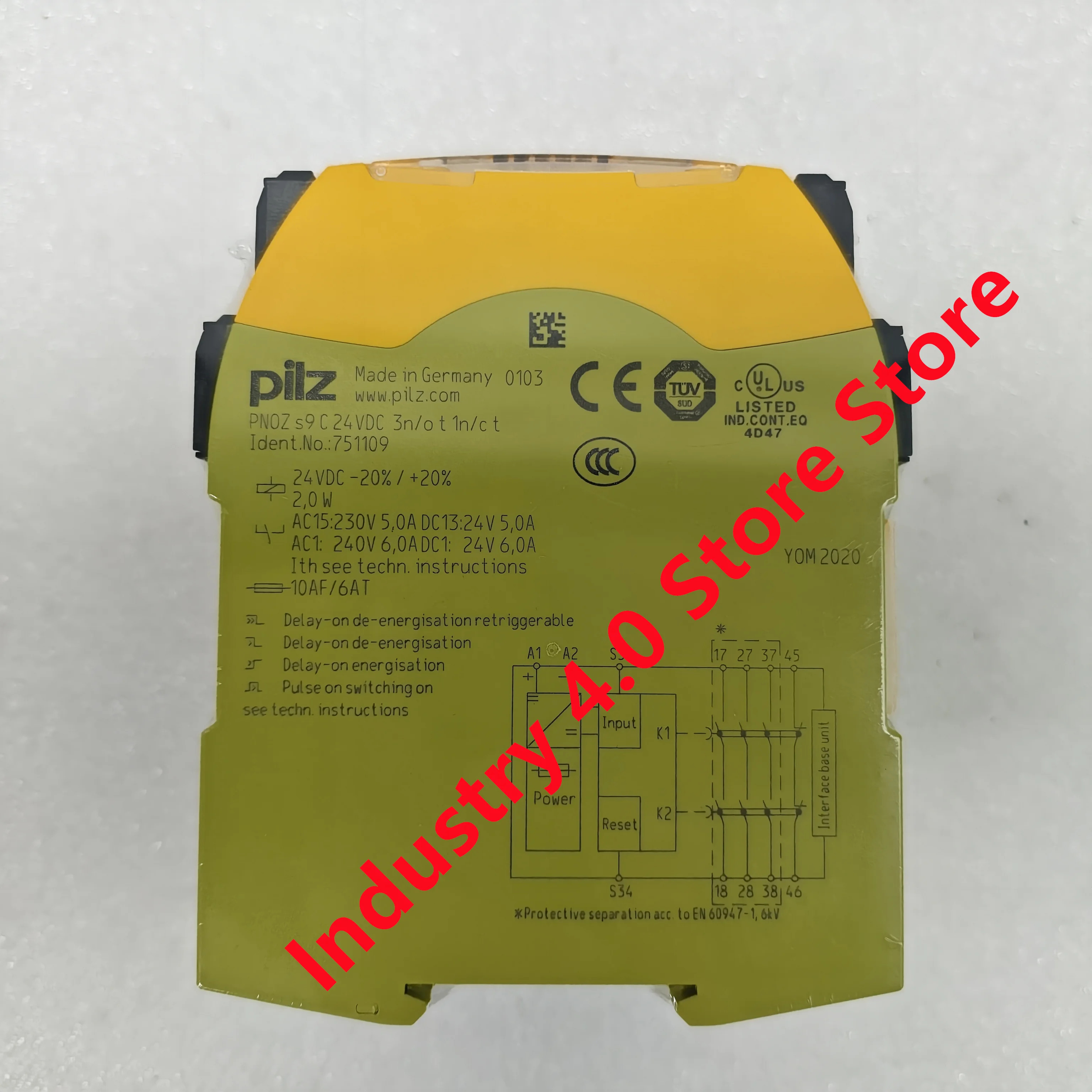 751109 PNOZ s9 C 24VDC 3not 1ct 신