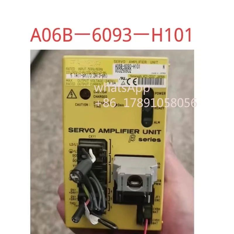 리퍼 A06B-6093-H101 서보 증폭기 유닛 정상 기능