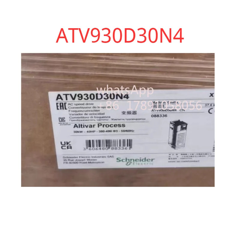 새 ATV930D30N4 AC 속도 드라이브
