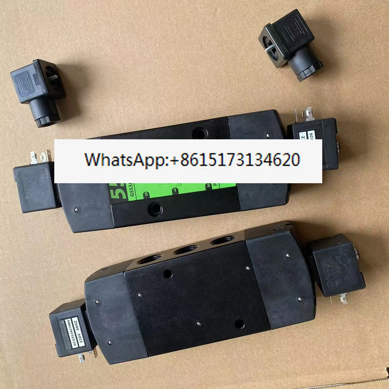 솔레노이드 밸브 SCG553A018MS G553A002MS 2위치 5방향 4점 공압 역전 G553C018M