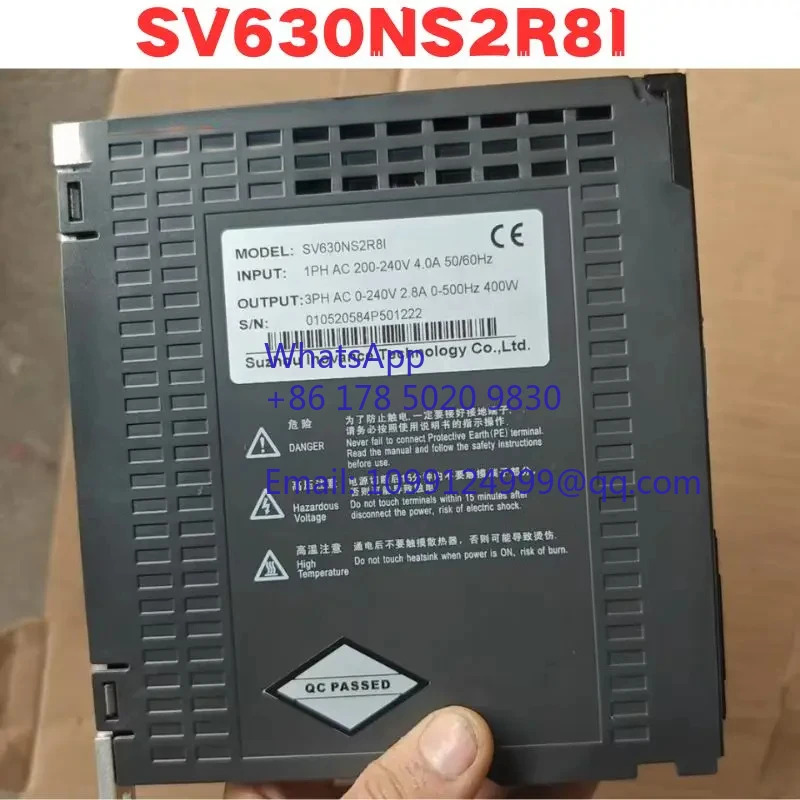 리퍼 서보 드라이버 SV630NS2R8I 정상 기능 완료