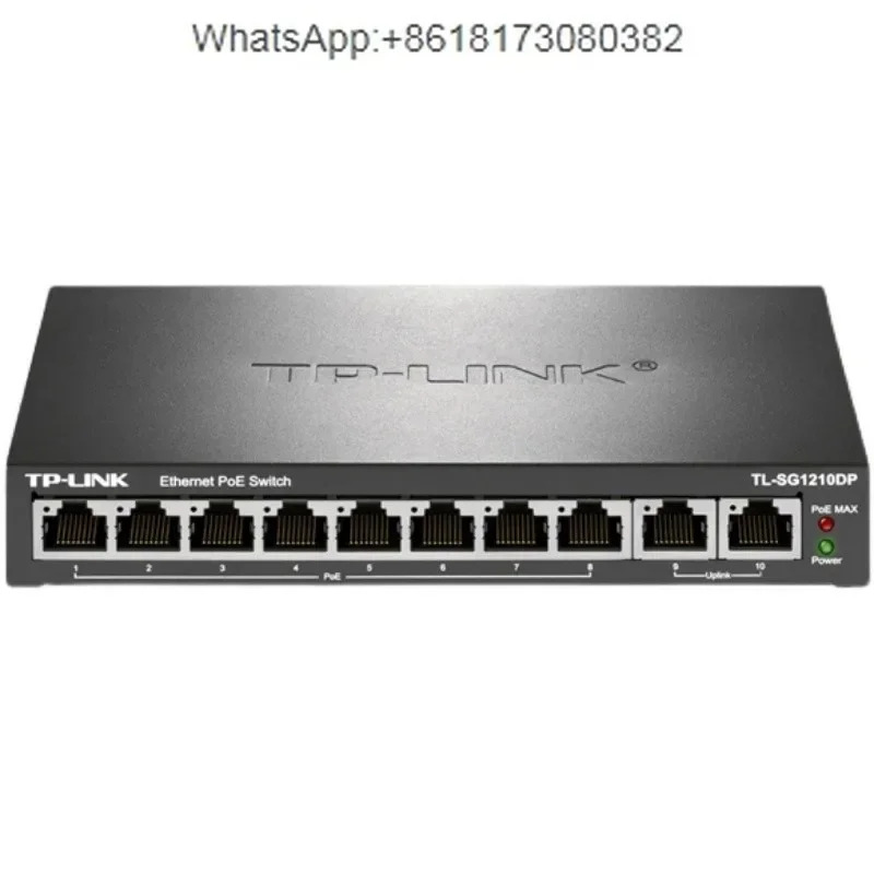 TL-SG1210DP/2210LP 풀 기가비트 8포트 POE 모니터링 네트워크 스위치 8GEPoE