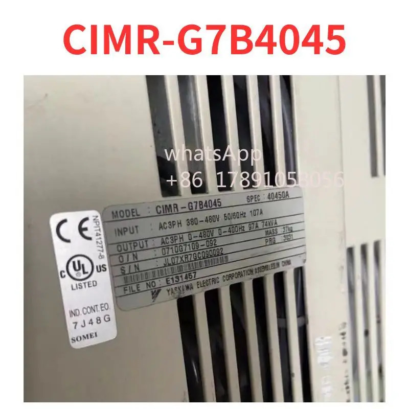 CIMR-G7B4045 주파수 변환기 리퍼 완료