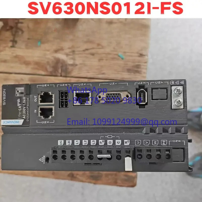 리퍼 서보 드라이버 SV630NS012I-FS 정상 기능 완료
