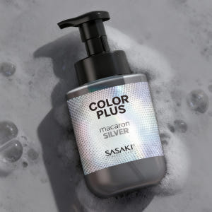 사사키 마카롱 보색 염색 컬러 샴푸 실버 300ml 솔직 후기 | 피부 타입별 분석 - 상품 이미지 2