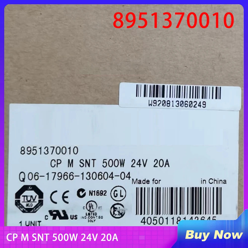 8951370010  Weidmuller 스위치 전원공급장치 CP M SNT 500W 24V 20A용