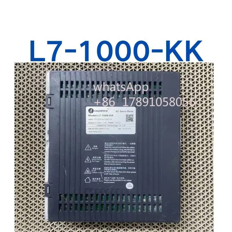 리퍼 1KW 서보 드라이브 L7-1000-KK는 되었습니다.
