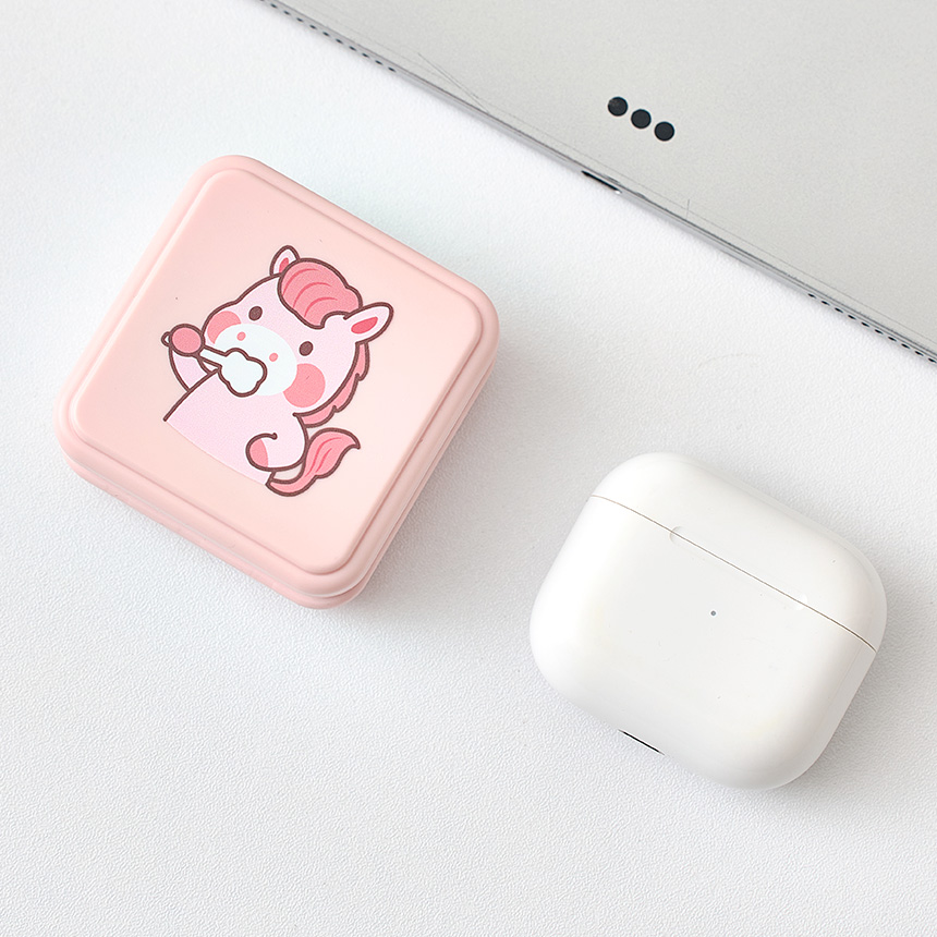 휴대용 칫솔 살균기 무선 건조기 소독기 유토렉스 학교 사무실 여행 칫솔관리 말 핑크 제품 이미지