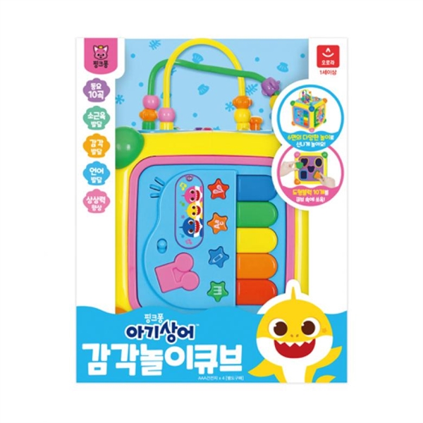핑크퐁 아기상어 감각놀이 큐브 - 상품 이미지