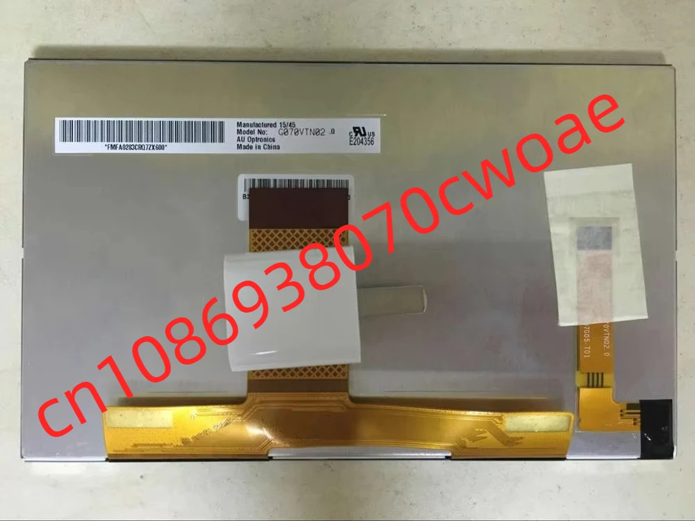 자동차 LCD 화면 G070VTN02.0 WDG0173-FGH-VZW01 CLAA080WK08XN
