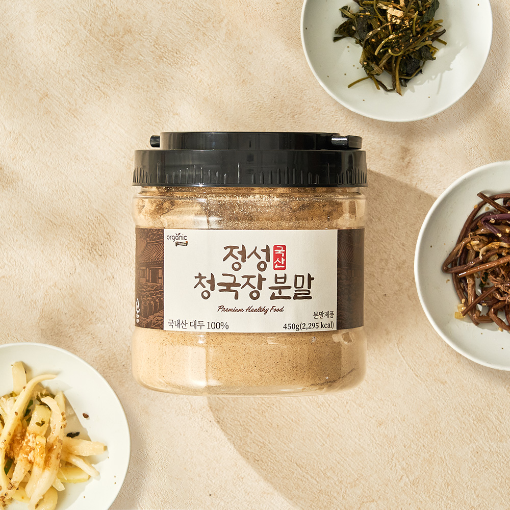 오가닉프렌즈 100% 국내산 대두 냄새적은 정성 청국장 분말 가루 - 상세 이미지 4