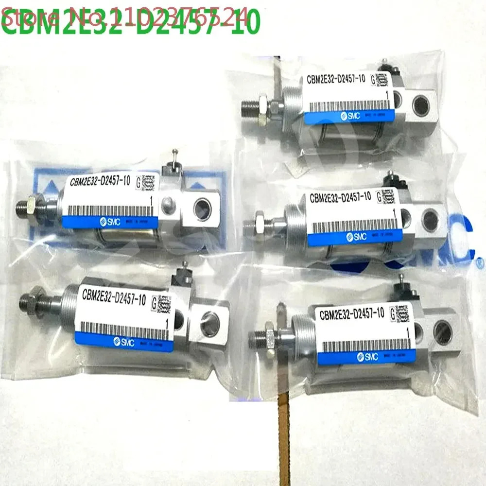 CBM2E32-D2457-10 FSQD SMC 낙하 방지 엔드 잠금 장치 에어 실린더 표준형 복동형 편로드 CBM2E 시리즈
