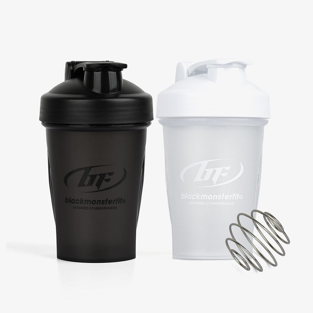블랙몬스터핏 헬스 운동 물통 휴대용 물병 미니 쉐이크통 단백질 쉐이커보틀 400ml - 상세 이미지 3